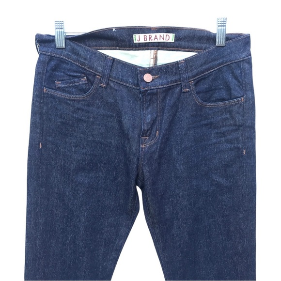 J BRAND JEANS Dark Indigo STIN 9512 Stockholm SKINNY Slim 5-POCKET 25 jeans - Picture 7 of 11